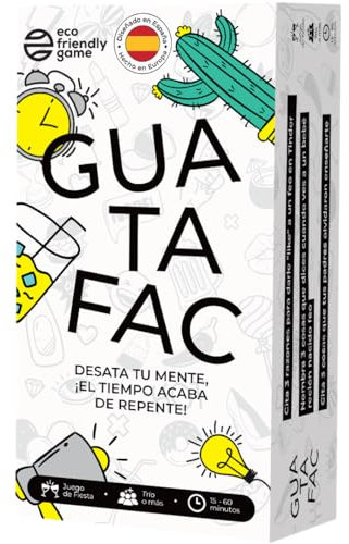 Guatafac – Juegos de Mesa Adultos - Juegos de Cartas Divertido con Amigos - para Fiestas y Previas - Más de 1 Million de Jugadores - Regalo Original para Hombre y Mujer - Español
