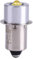 Tnfeeon 5W 6-24V P13.5S Bombilla de linterna LED, 200~210LM Bombilla de repuesto Antorcha Lámpara Luz de trabajo de emergencia para el hogar Oficina al aire libre