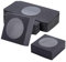 BENECREAT 24 Pack Geschenkbox aus Kraftpapier Mit Klarem Fenster 8x8x3cm Schwarz Geschenkverpackungsboxen Für Hochzeitsfeier Gefälligkeiten