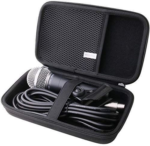 JINMEI Hard EVA Carrying Case Compatible with Shure SM58-CN/PGA58 Cardioid Dynamic Vocal Microphone.