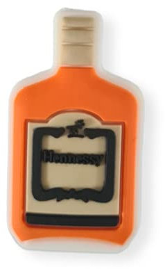 2D 1 Pc shoe charm alcohol bottle shape charm l4