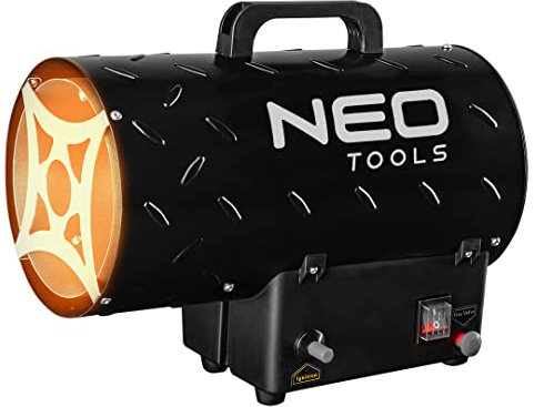 NEO TOOLS Gasheizgerät 15kW, Druck 0,7 bar, Brennstoffverbrauch 1,09 kg/h