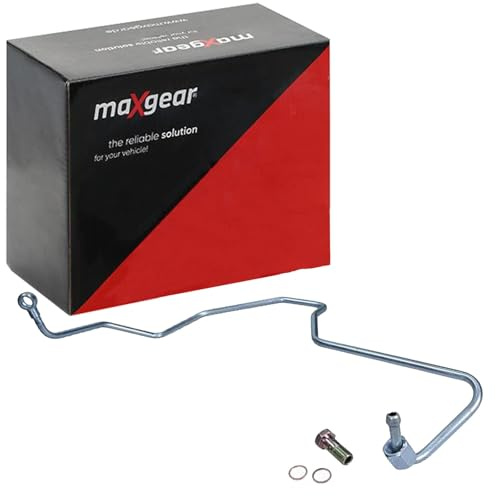 MAXGEAR 68-0225 Ölleitung für Turbolader Ölvorlaufleitung Turbolader Kompatibel mit VW Golf 4 Schrägheck 1J1 Golf 4 Variant 1J5, AUDI A3 Schrägheck 8L1, SEAT Ibiza III Schrägheck 6L, SKODA