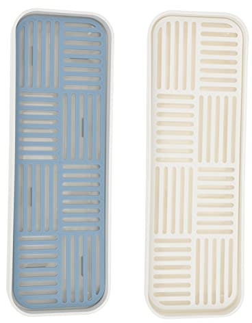 Operitacx 2sets Vassoio per Tazze da tè Vassoio Scolapiatti per Teiere Organizer per Tazze da tè Adatto per Casa e