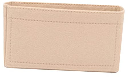 LOVIVER Organizer Bag Liner Rechteckiger abnehmbarer Schlüsselbundbeutel Halten Sie kleine Notwendigkeiten organisiert Make-up-Organizer Filzstoffbeutel, XS
