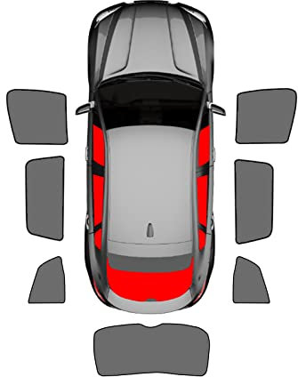 GAIIIA Coche Ventanas Laterales Parasoles para Volkswagen Golf 7 Travel, Parasol Coche Infantil Lateral,Car Accesorios,Whole-car-7-pieces