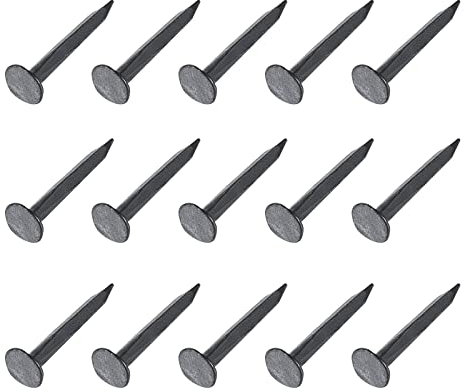 METALLIXITY Clavos Tachuelas (4x13mm) 500uds, Metal Herraje Clavos Pernos - para Carpintería, Muebles, Zapatos, Transportador Correa Reparación