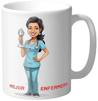 Taza Mejor Enfermera del Mundo | Regalo para Enfermera