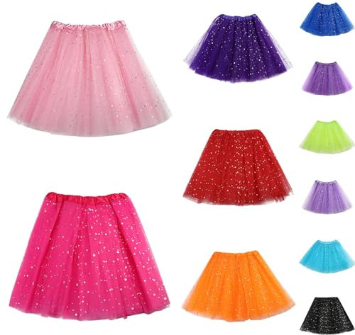 OUMSHBI Tutu-Röcke Für Frauen Minirock Grün Tütü Pink Grüner Minirock Minirock Grün Damen Sexy Minirock Herbst Tutu Mädchen Blau Pinker Rock Damen Faschingskostüme Damen Ballett Tutu Abstehend