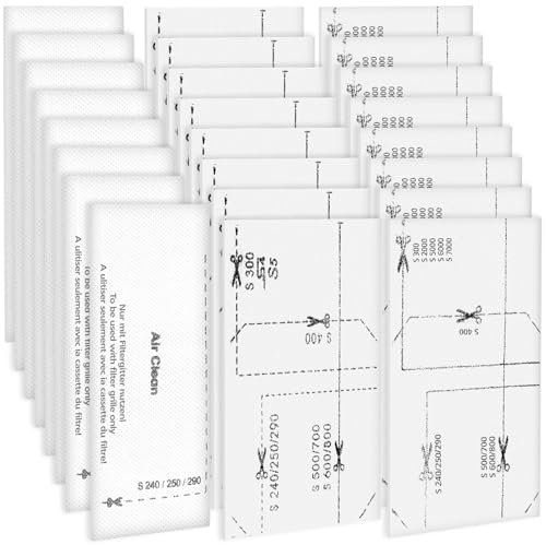 Ersatzfilter kompatibel Miele Staubsauger [Compact C1 & C2, Complete C2 & C3, S8340], 3 Motor Protection Filter Und 3 Exhaust Filter für S4000, S5000, S6000 & S8000 Serie