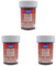 PME Colorante en Pasta Rojo Baya 25 g (Paquete de 3)