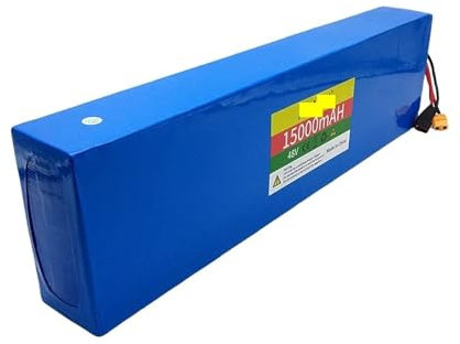 Batterie Lithium-ION, Compatible avec Kugoo M4/MaxSpeed, Batterie Lithium-ION 13S4P 48 V 15000 mAh, BMS intégré, Batterie Rechargeable(1pcs)
