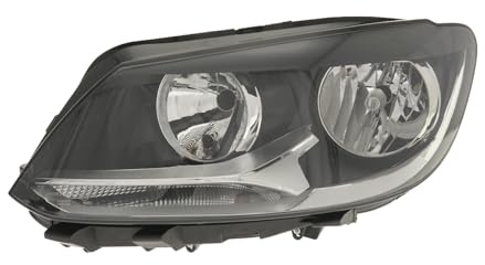 EDA PREMIUM auto Scheinwerfer, Frontscheinwerfer Links 1T1941005G passend für VW TOURAN 2010-2015, mit Motor, E, ohne Leuchtmittel