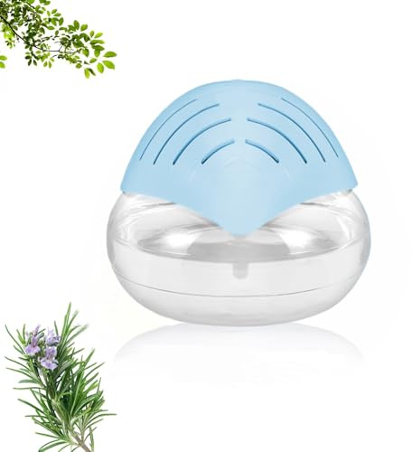 Lufterfrischer Raumluftreiniger - Lufterfrischer mit Lonisator bis 60 m², Luftfilter, Air Purifier and Humidifier 2 in 1, Luftreiniger Raucherzimmer, Raumluftreiniger, Unter 40 dB (Himmelblau)