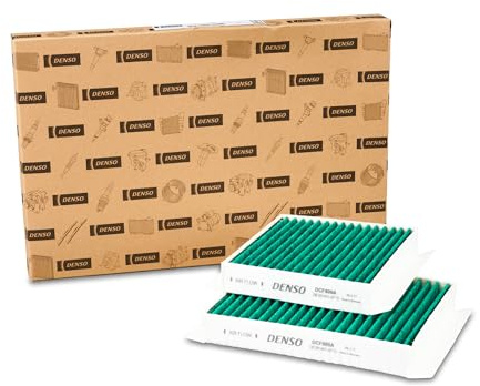 DENSO ClearAir+ Innenraumfilter (Teilenummer DCF800A) 5-lagige Filterung mit antibakteriellem Schutz, entfernt bis zu 99% aller Bakterien und Viren