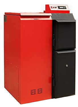 ThermoFlux Pelletkessel | Pelling 25 ECO | 25kW | 230kg Behälter links