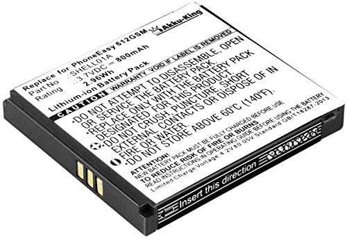 Akku-King Akku kompatibel mit Doro DBF-800A - Li-Ion 800mAh - für PhoneEasy 520, 520x, 606, 606GSM, 613, 621, 622, 622GSM, 623, 624, 626, 631, 632