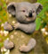 garden mile Verschiedene Neuheit Garten Tiere Baum Peeker Neuheit Garten Verzierungen Garten Baumdekoration Garten Skulptur Statuen Wohndeko - Koala