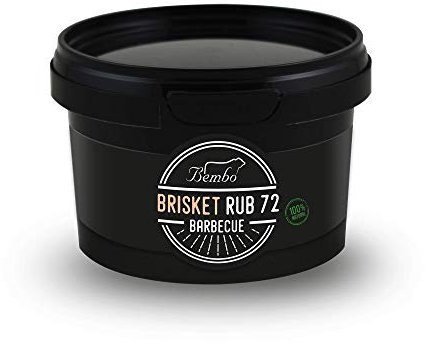 BEMBO BARBECUE - Brisket - Rub BBQ - Mélanges D'épices Pour Barbecue - Bembo Spices & Rub - Made in Italy - 230g
