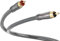 QED Performance Audio 40i Câble audio stéréo RCA pour connecter 2 connecteurs phono à 2 téléphones avec technologie Solid Complementary Conductor™ et connecteurs RCA Anamate™ 3 m Noir