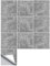 Hiser 10 Pezzi Adesivi per Piastrelle da Cucina Marmo, Impermeabile Mosaico Stile Adesivo da Parete Formato Autoadesivo Decorativo per Cucina Bagno Decorazioni Casa (Cemento Grigio,25x25cm)
