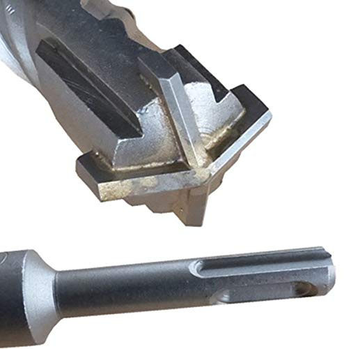 SDS PLUS Bohrer Ø30 x 800mm Hammerbohrer Betonbohrer Steinbohrer Quadro-X für Mauerwerk vierschneidig BOHRFUX