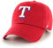 47 MLB Alternate Clean Up verstellbare Mütze für Erwachsene, Texas Rangers Rot, Texas Rangers Red, Einheitsgr��e