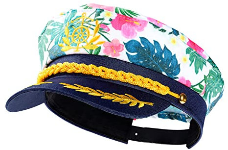 Admiral Captain Hats Rosa Sailor Kostüm Mütze Einstellbare Hut Marine Cap Hut Für Frauen Männer