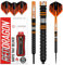 RED DRAGON Amberjack Pro 1 24 Gramm Premium-Wolfram-Darts-Set mit Flights und Stielen