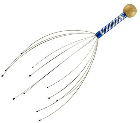 Hagsnec Kopf Massage Spinnen Kopf Masseur für Entspannungs Therapie und Stress Abbau