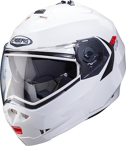 CABERG Helmet Duke X White Metal S