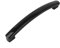BQLZR Manija de puerta de horno microondas de plástico negro de 11.22 pulgadas de repuesto para WB15X24435