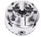 Spannfutter Backenfutter, M 33 Vierbackenfutter, Backen Backenfutter mit Präzisions-Kegelrad, für Drechselbank Drechselmesser Selbstzentrierend Backenfutter,96mm Durchmesser,40Cr,2.4kg