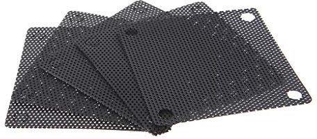 yanwuwa 5PCS PVC Staub Staubdicht Fall Cuttable Computer Abdeckung 50mm Computer Staub Filter Grills Computer Fall Bildschirme