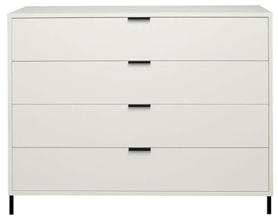 58 aufm Kessel Kommode Erna 119x45x102 Kreidegrau matt Lack 14721-Q