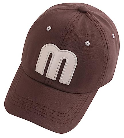 QINQNC Kleinkind Junge Mädchen Baseball Hut Kinder Sommer Baseball Caps Snap Back Fitted Hüte Infant Trucker Cap Sonnenhüte (Coffee, 3-8 Years)