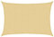 vidaXL Voile d'ombrage Sable 3,5x2,5 m 100% Polyester Oxford, bâche de Voile d'ombrage, auvent d'ombrage, auvent de fête, Voile d'ombrage de Patio
