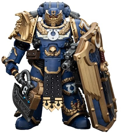 GWTCTOY JoyToy GW 40K Originallizenz 1:18 Actionfigur, Ultramarines Invictarus Suzerain Squad Suzerain 4, 12CM Bausätze für Sammel-Actionfiguren