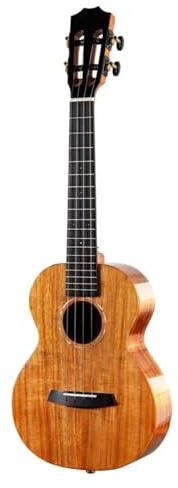YDVGERTH Ukulele 23/26 Zoll Ukulele Konzert/Tenor Vollholz-Ukulele 4 Saiten(A,23inch)