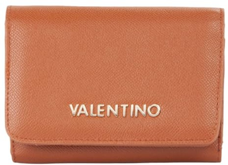 Valentino Porte-Monnaie Delia Re Wallet with Flap Cuoio Brun