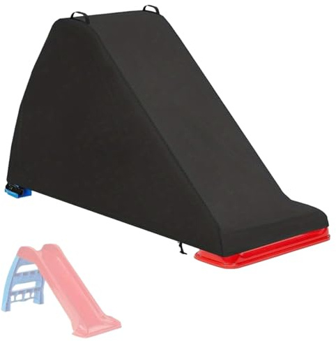 Trochate Kids Slide Cover - Beginner Slide Windproof Sleeve,Protective Windproof Sleeve for Kids Entertainment Supplies Play Area Backyard Playground Park Lawn
