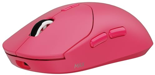 Rapoo VT2 MAX Wireless Gaming Mouse, True 8K Wireless Polling Rate, 53g Lightweight, Up to 750 Hr Battery, Nordic nRF54L15 MCU, 120-Million Optical Switch, 10 Programmable Buttons, Macro Enabled