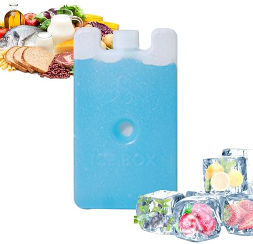 Cooler Fan Cold Block: Reusable Freezer Bags, For Portable Fan, Ice Block For Cooler Fans, High E Cooling Tool