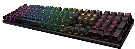 ROCCAT Suora FX RGB Illumination Frameless Mechanical Gaming Keyboard, UK Layout