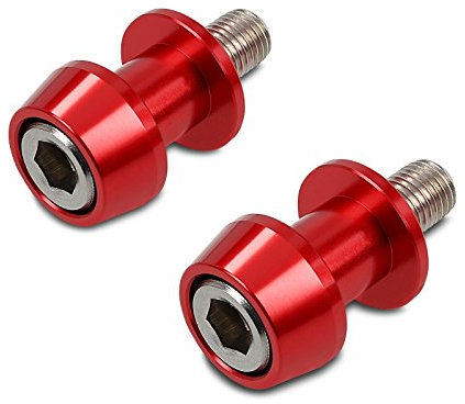 Racingadapter Assen M6 rot für Aprilia RSV Mille, RSV4/ Factory/RF/RR, RXV/SXV 4-5/450/5-5/550, Shiver 750/GT/ 900, Tuono 1000/ R/ V4 1100 Factory/RR/Tuono V4 R