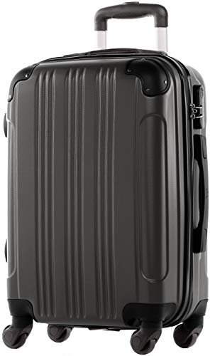 FERGÉ Kofferset 3 teilig Hartschale QUÉBEC Reisekoffer Trolley-Set (Handgepäck, L, XL) 3er Set Hartschalenkoffer Roll-Koffer 4 Rollen 100% ABS grau