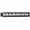 Rammstein Zollstock schwarz, Offizielles Band Merchandise 2 Meter Holz Gliedermaßstab