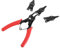 Nikou Snap Ring Pliers Set - Retaining Clip Circlip Snap Rings Pliers Combination Clip Hand Tool, 4 in 1