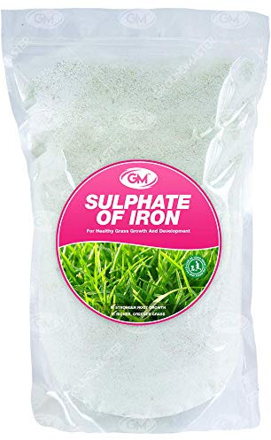 GroundMaster Sulphate of Iron Fertiliser Premium Garden Grass Feed (1KG)