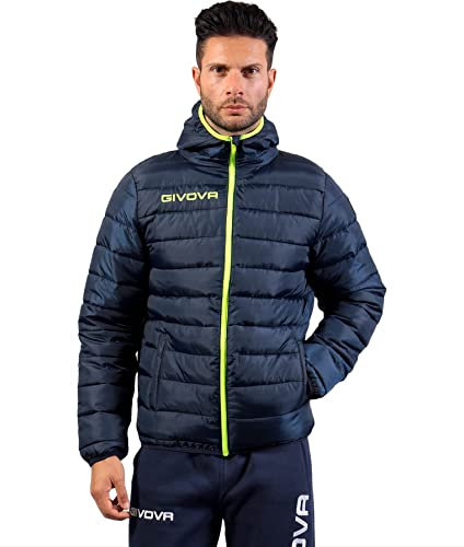 GIUBBOTTO OLANDA BLU/GIALLO FLUO Tg. 4XS